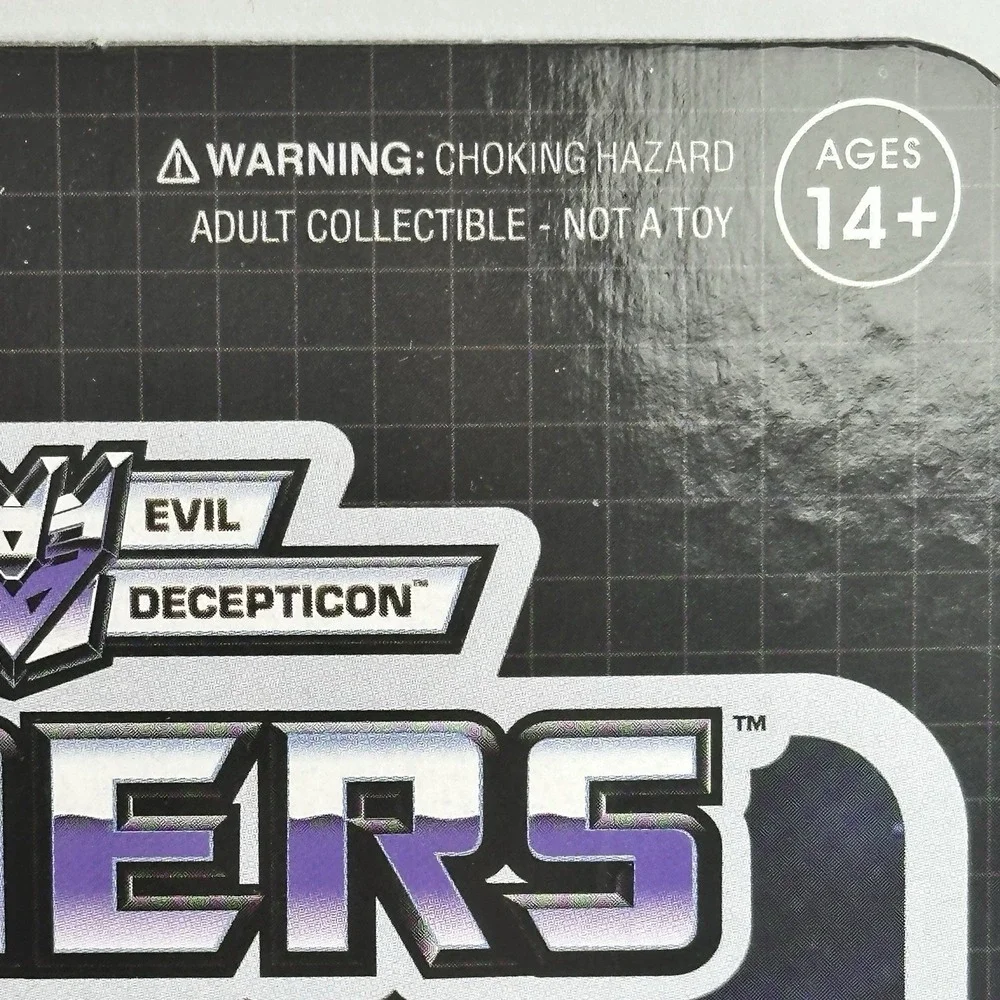 Transformers Ghost of Starscream ReAction Figure Super7 Glitter Decepticon NIP